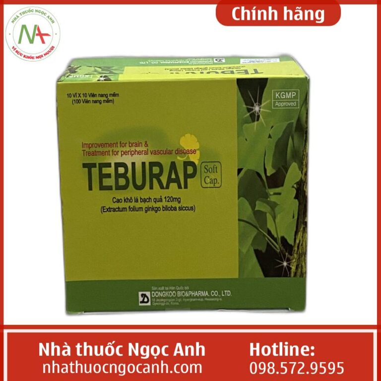 Hộp thuốc Teburap 120mg