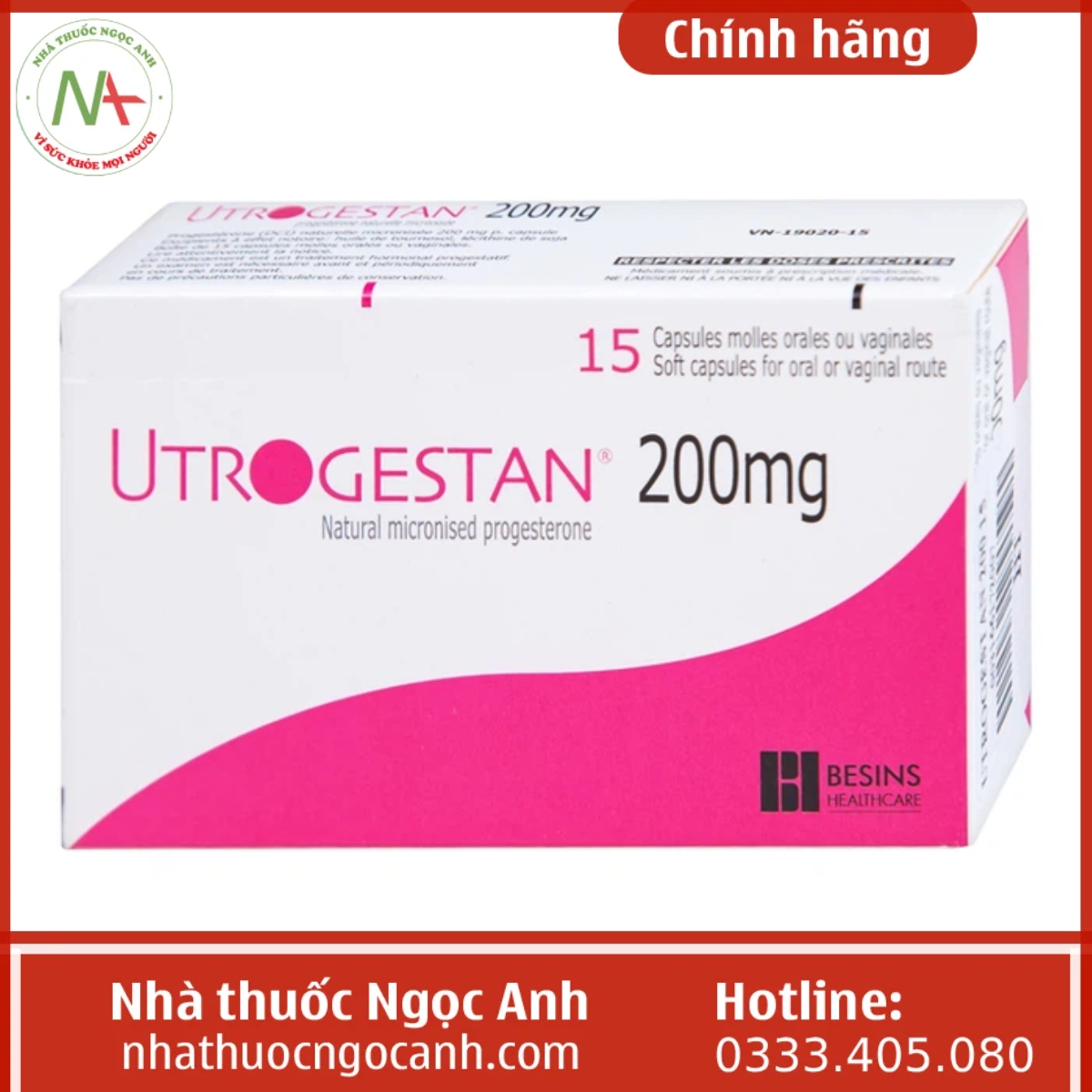 Utrogestan 200mg