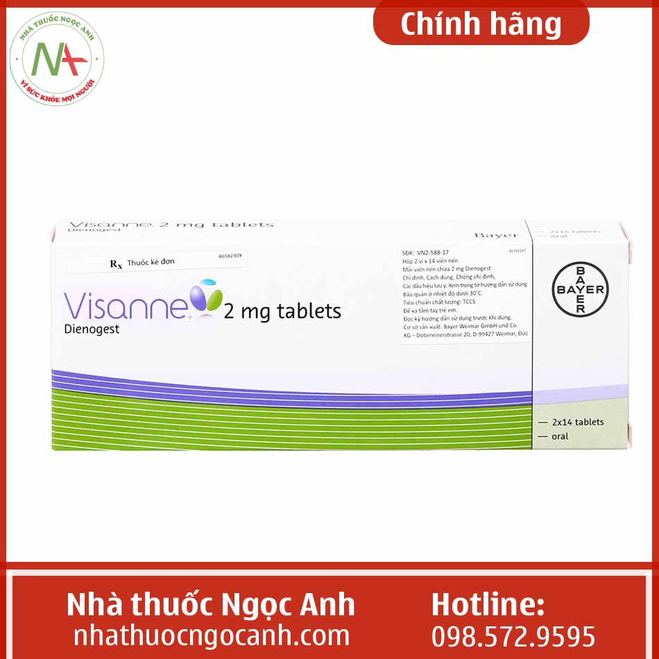 Thuốc Visanne do công ty nào sản xuất?
