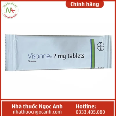 Visanne 2mg tablets