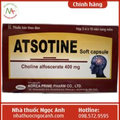 Hình ảnh thuốc Atsotine