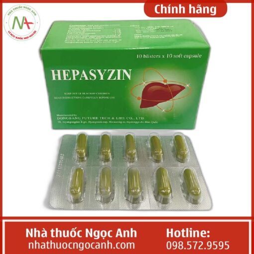 Tác dụng Hepasyzin