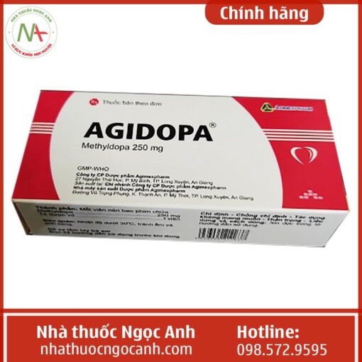 Thuốc Agidopa 250mg
