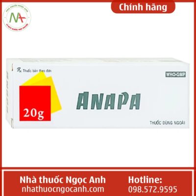 Hộp thuốc Anapa 20g