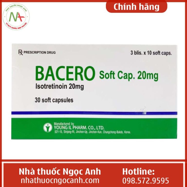 Bacero Soft Cap.20mg