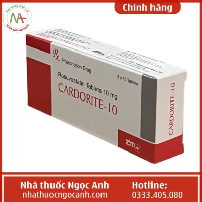 Hộp thuốc Cardorite-10