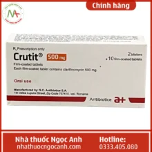 Hộp thuốc Crutit 500mg