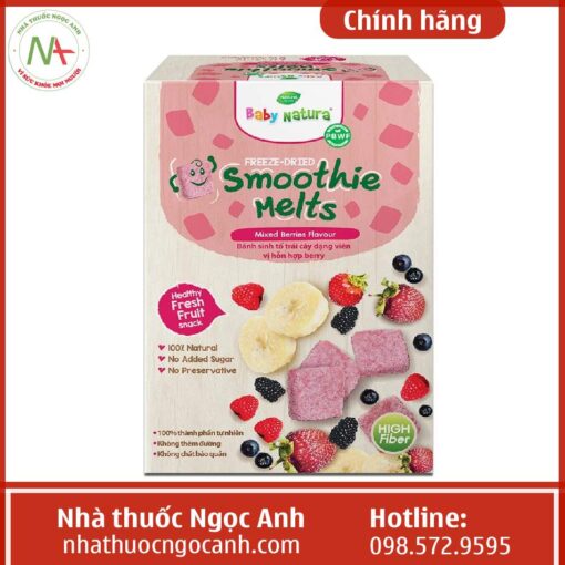 Freeze-dried Smoothie Melts Mixed Berries Flavour