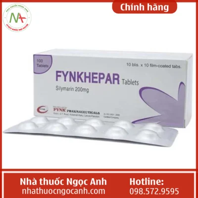 Hộp thuốc Fynkhepar Tablets 200mg
