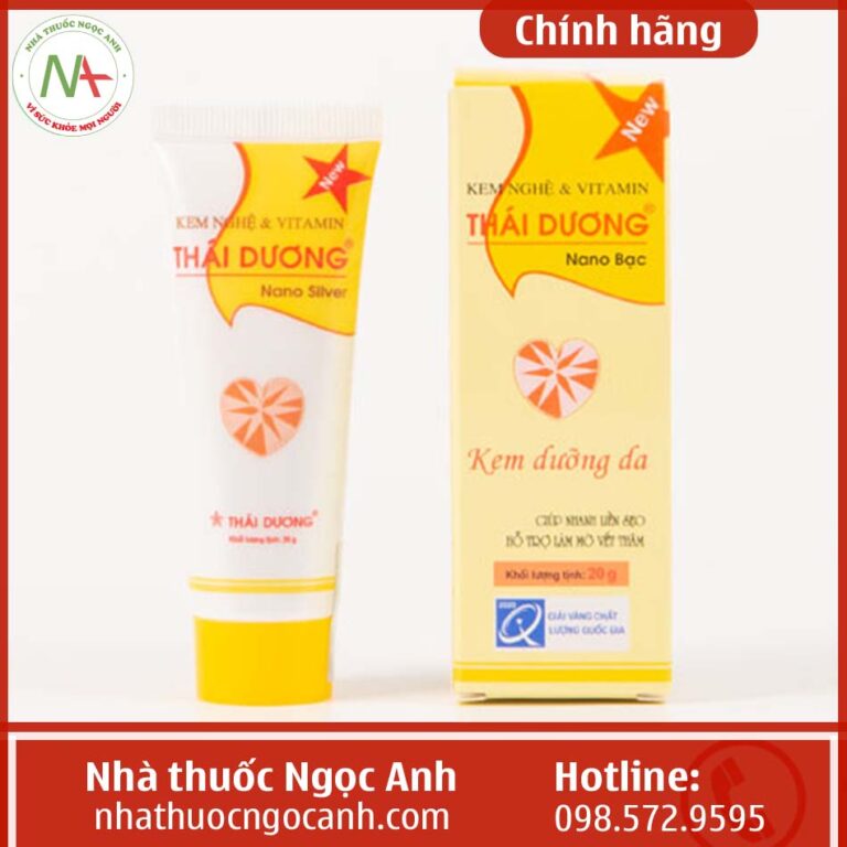 Hộp Kem nghệ & vitamin Thái Dương