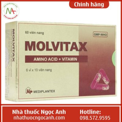 Hộp thuốc Molvitax