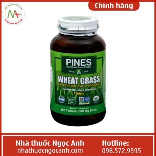 Lọ Pines Wheat Grass Tablets