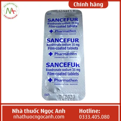 Vỉ thuốc Sancefur