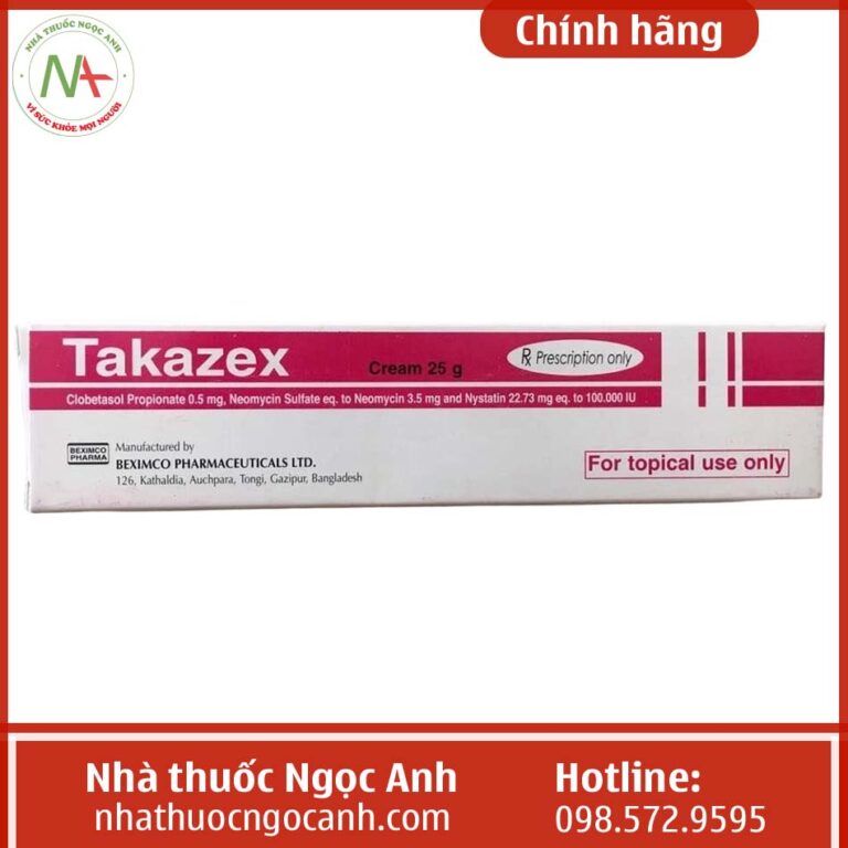 Hộp thuốc Takazex