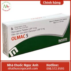 Liều dùng thuốc Olmac 5