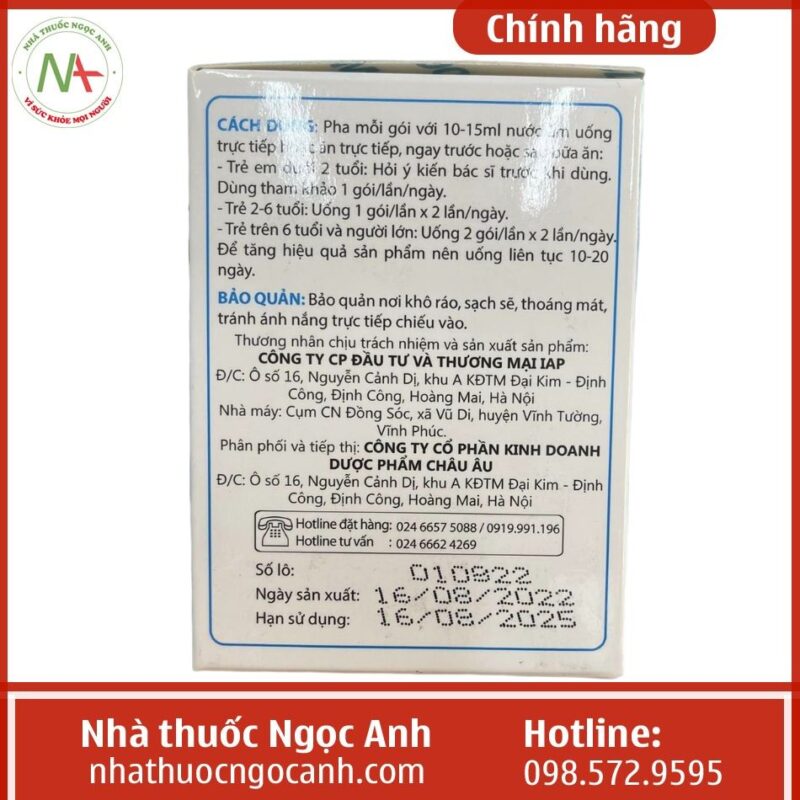 Octozymes Thuốc men tiêu hóa Octozymes có tốt không, giá bao nhiêu, mua ở đâu
