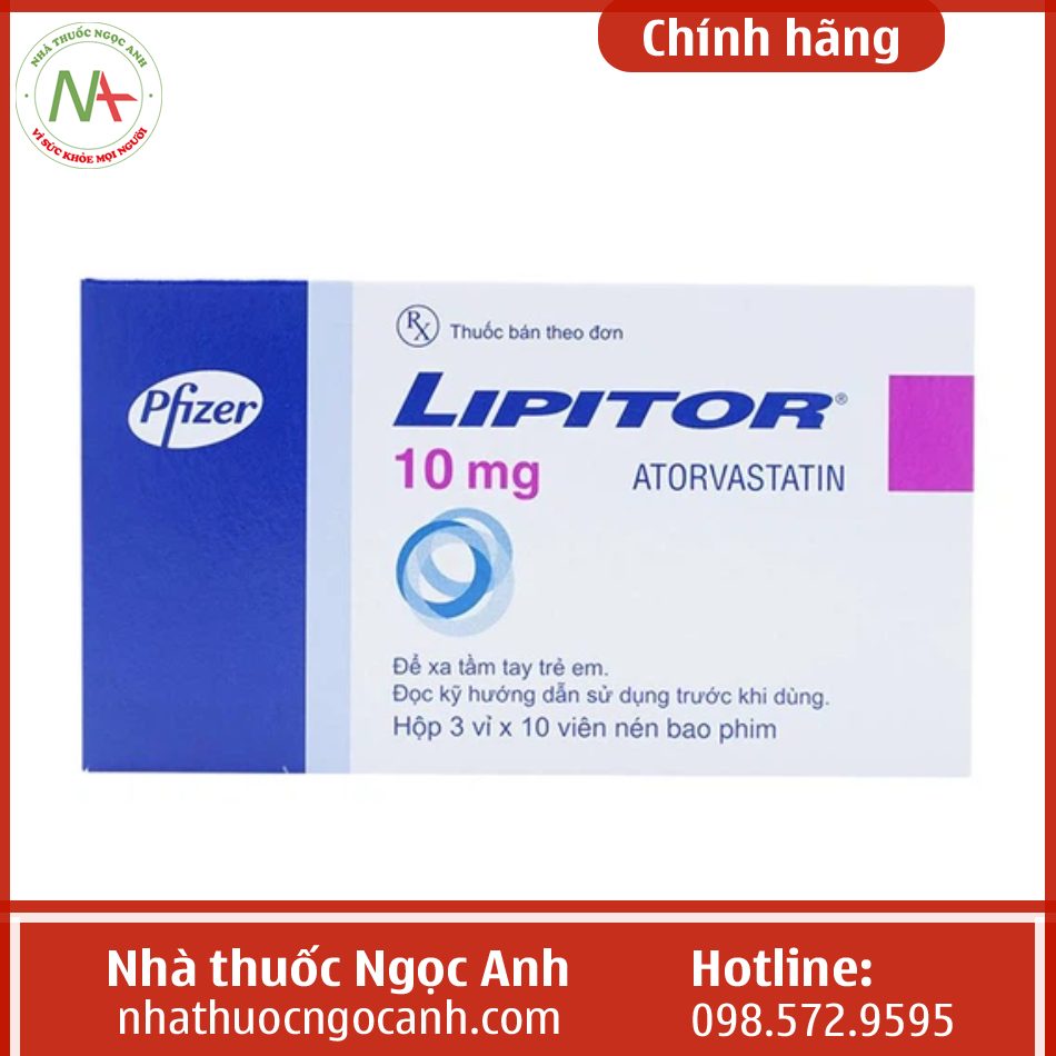 thuốc Lipitor 10mg là thuốc gì?