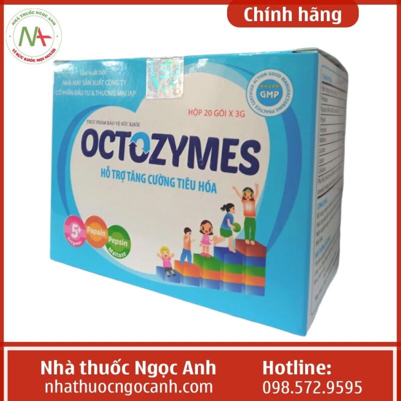 Octozymes Thuốc men tiêu hóa Octozymes có tốt không, giá bao nhiêu, mua ở đâu