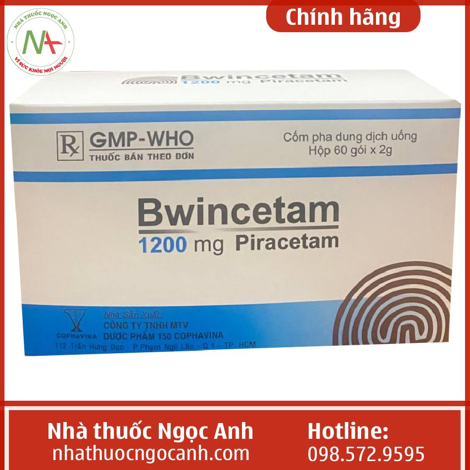 Công dụng thuốc Bwincetam