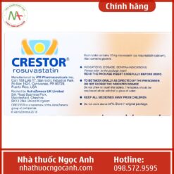 Liều dùng thuốc Crestor 10mg
