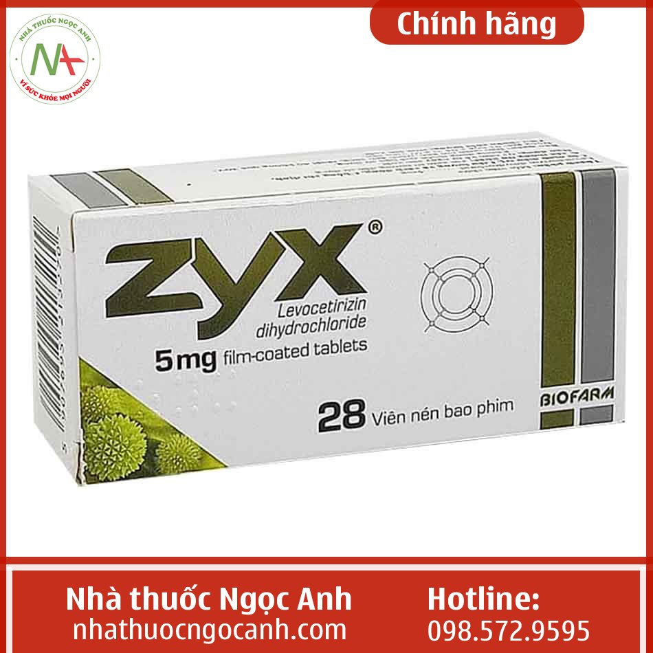 Thuốc Zyx 5mg là thuốc gì?