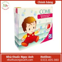 Mặt góc hộp thuốc Comil