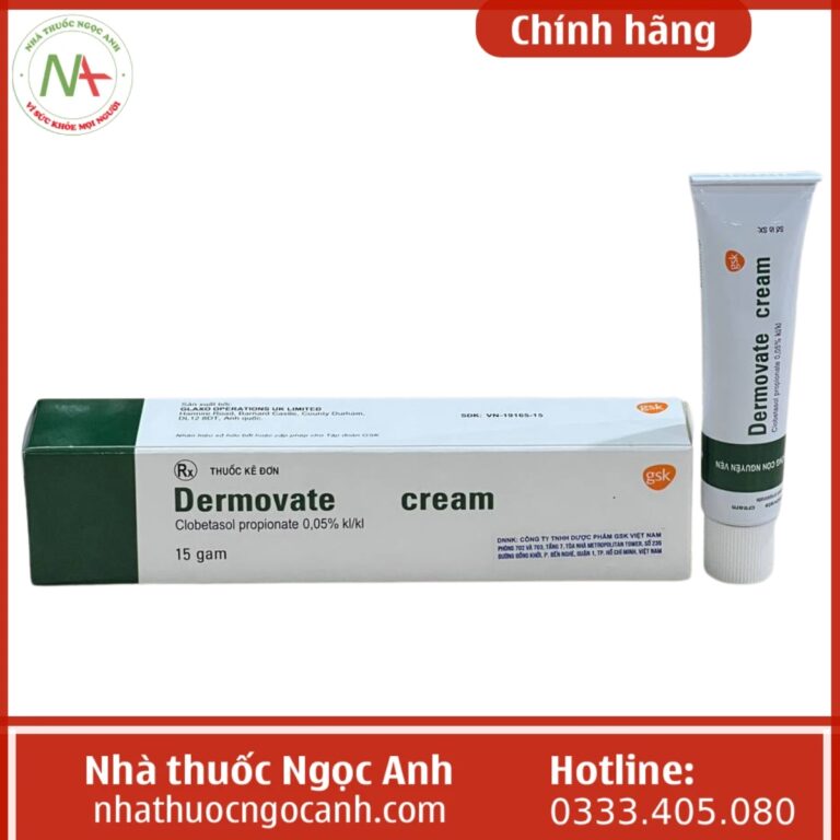 Thuốc Dermovate Cream 15g Là Thuốc Gì Giá Bao Nhiêu Mua ở đâu