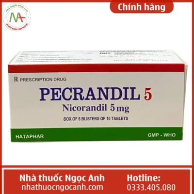 Hộp thuốc Pecrandil 5