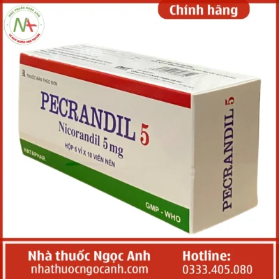 Hộp thuốc Pecrandil 5