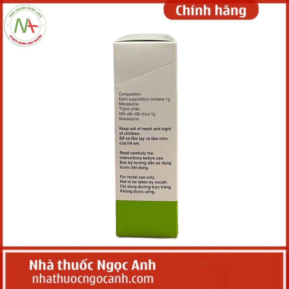 Pentasa 1g viên đặt