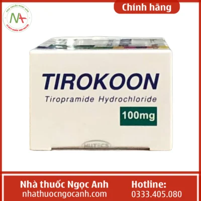 Hộp thuốc Tirokoon tablet 100mg