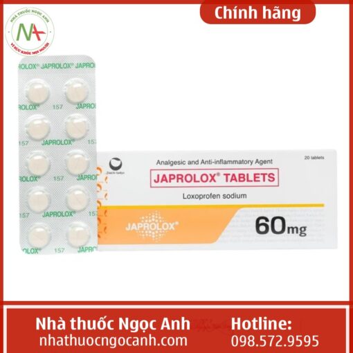 thuốc Japrolox Tablets 60mg