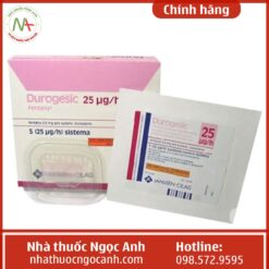 Thuốc Durogesic 25 µg/h là thuốc gì?