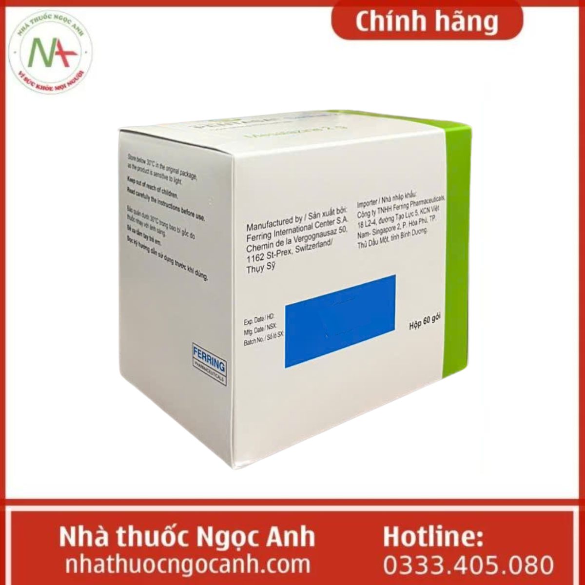 Thuốc Pentasa Sachet 2g