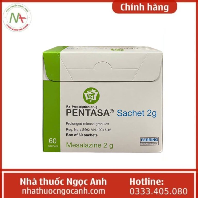 Thuốc Pentasa Sachet 2g