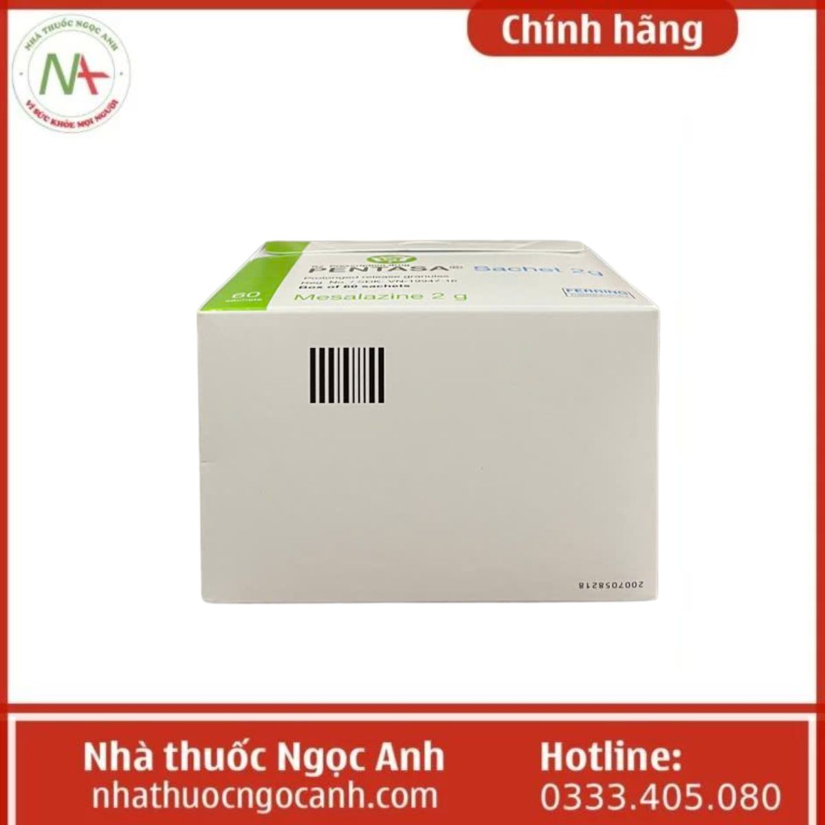 Thuốc Pentasa Sachet 2g