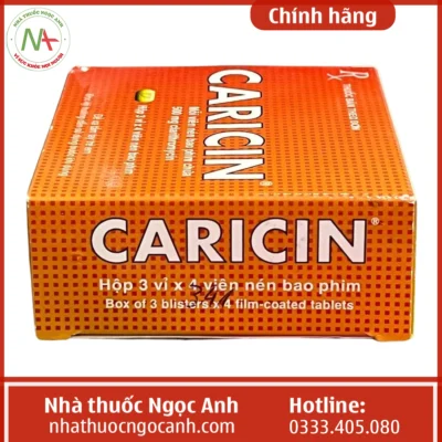 Hộp thuốc Caricin 500mg