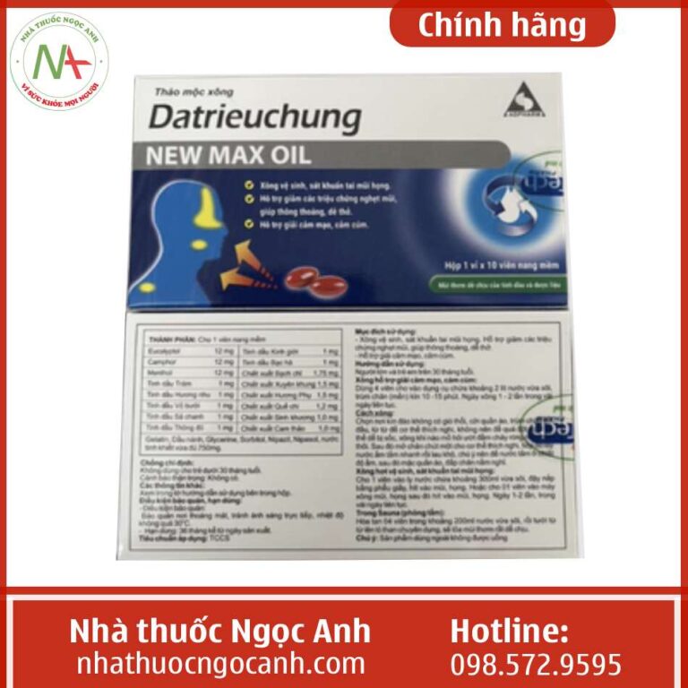 Datrieuchung new max oil