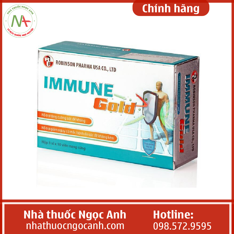 Thực phẩm bảo vệ sức khỏe Immune Gold