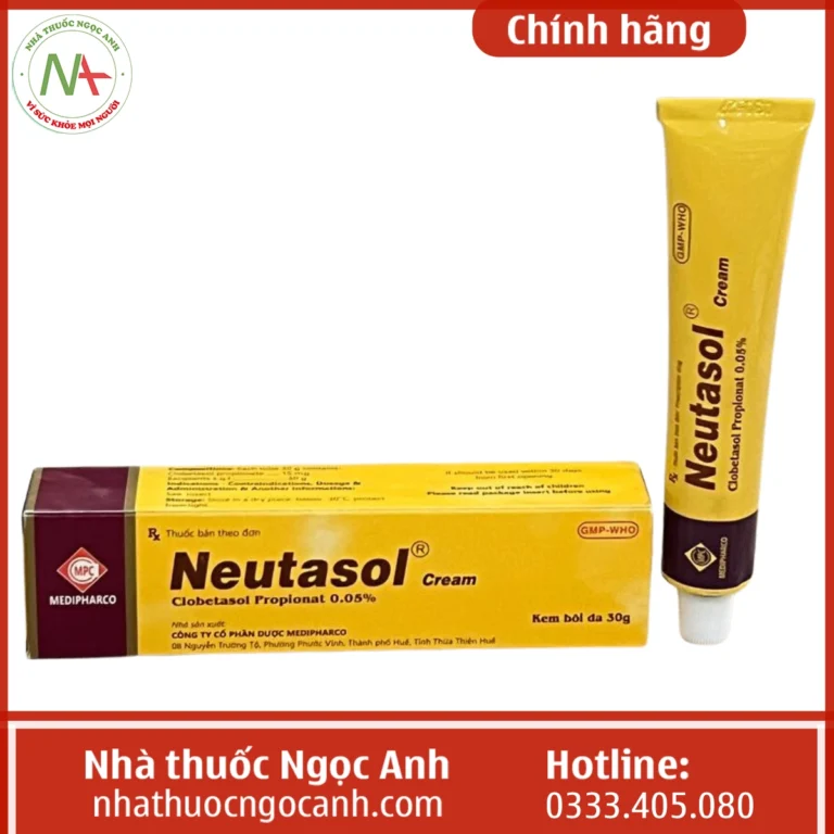 Hộp thuốc Neutasol Cream