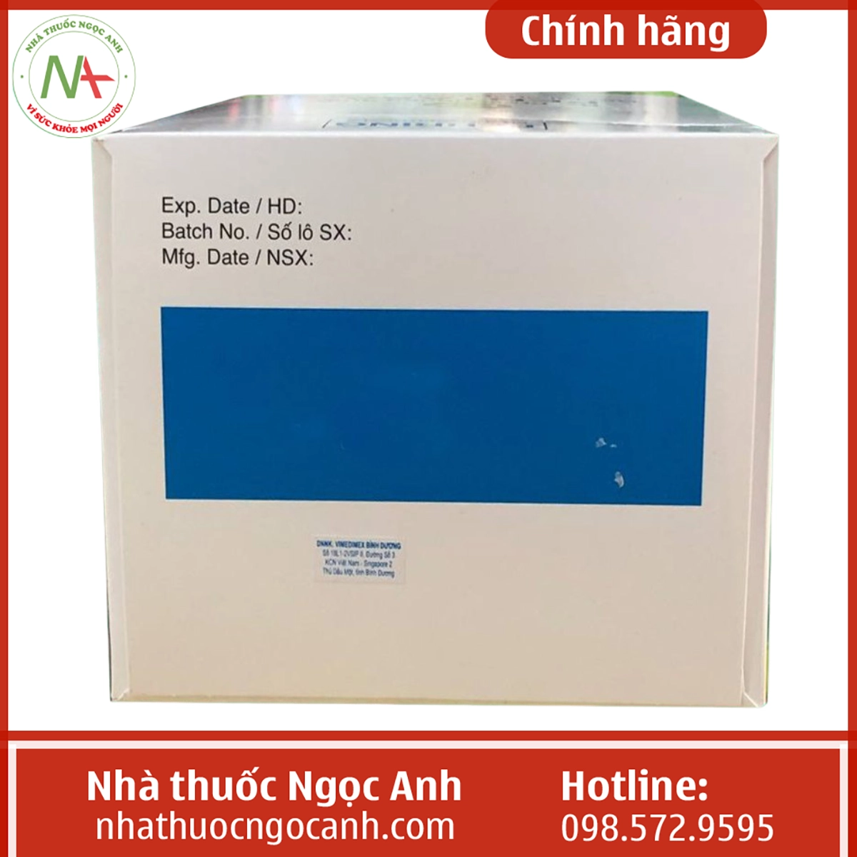 Hộp thuốc Pentasa 1g/100ml hỗn dịch