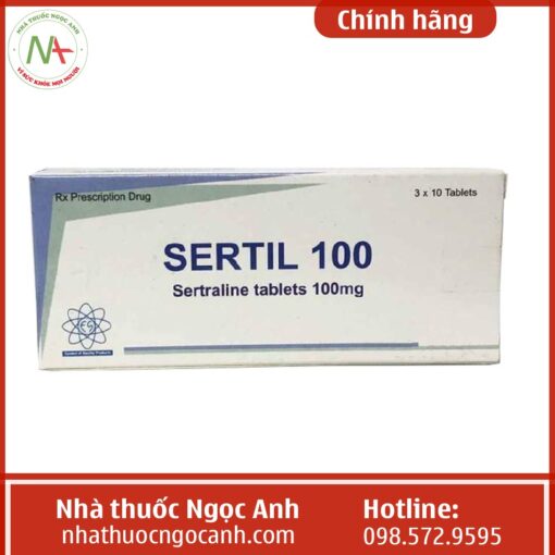 Thuốc Sertil 100