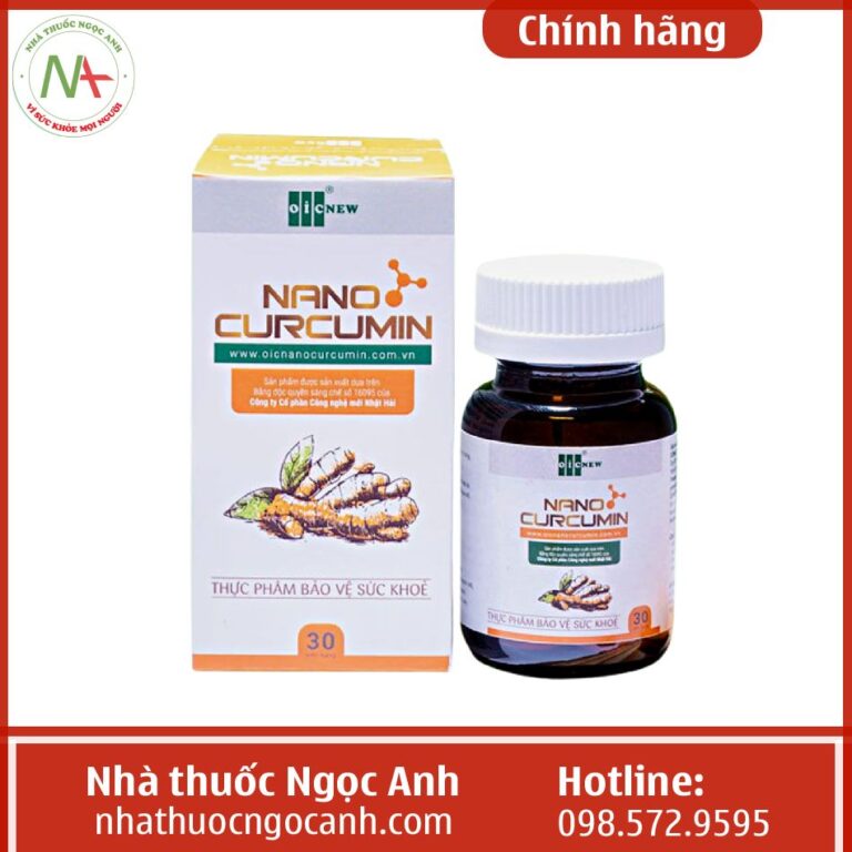 Thuốc Viên uống Nano Curcumin OIC