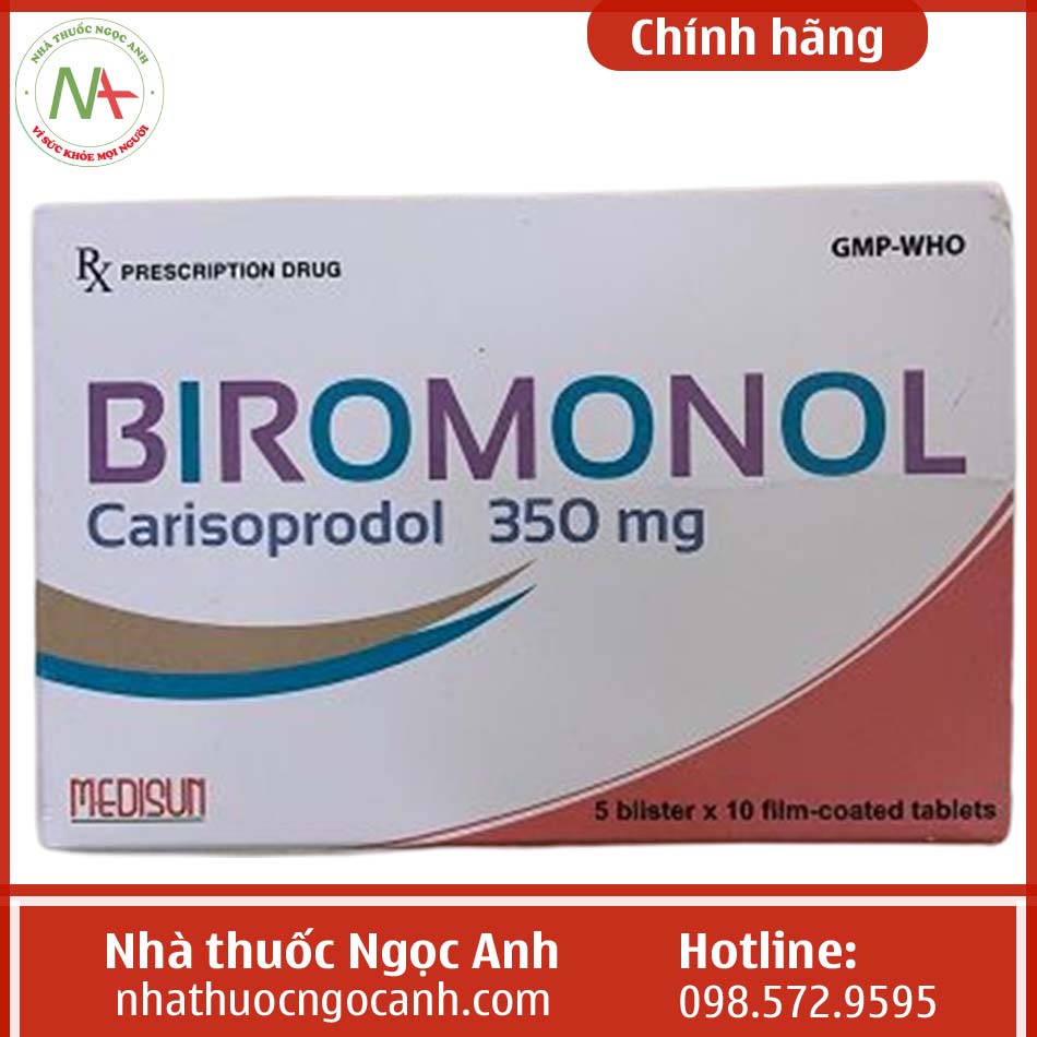 Hộp thuốc Biromonol