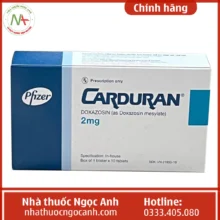 Hộp thuốc Carduran 2mg