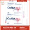 Nhãn thuốc Ceditax 200 75x75px