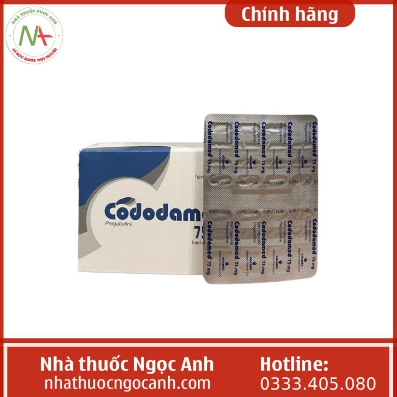 Thuốc Cododamed 75mg có tác dụng gì, mua ở đâu, giá bao nhiêu?