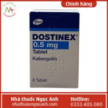 Hộp thuốc Dostinex 0.5mg Thổ Nhĩ Kỳ