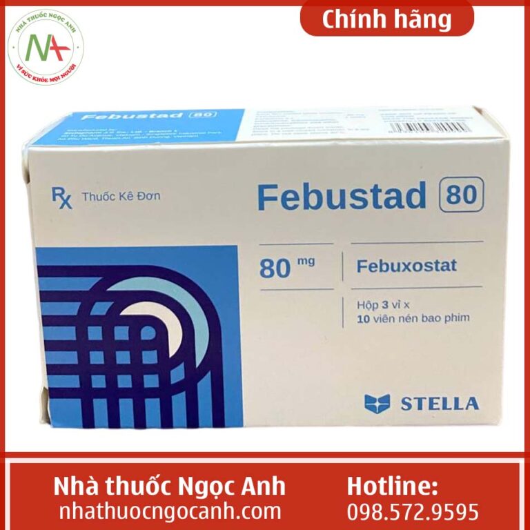 Hộp thuốc Febustad 80 Stella