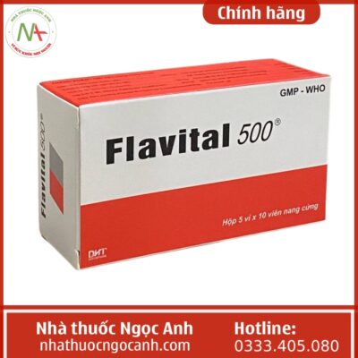 Hộp thuốc Flavital 500